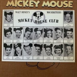 Large Disney Postcard